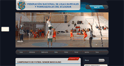 Desktop Screenshot of fedenaligas.org